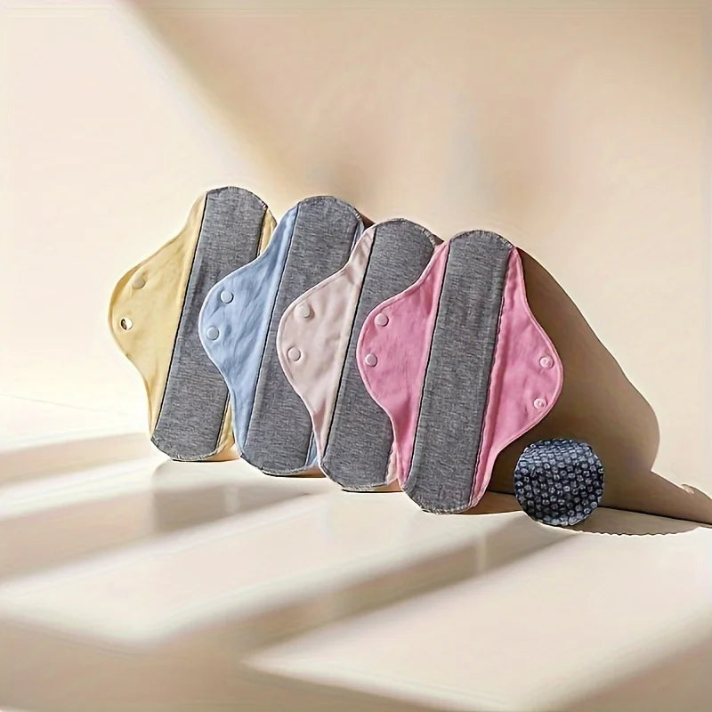 1/2/4pcs Leak-Proof & Waterproof Washable Incontinence Pads with Graphene Aseptic Technology for Elderly Care