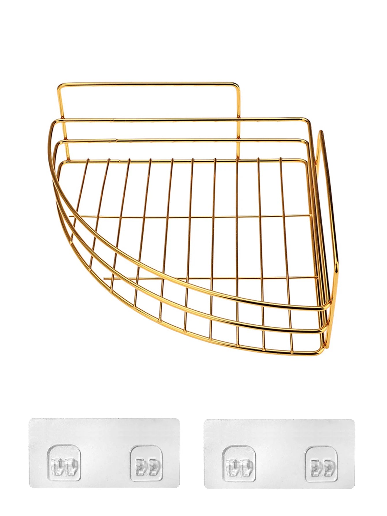 Iron Triangle Rack For Kitchen Bathroom Storage Rack Thickened Love Corner Rack Storage Rack Durable