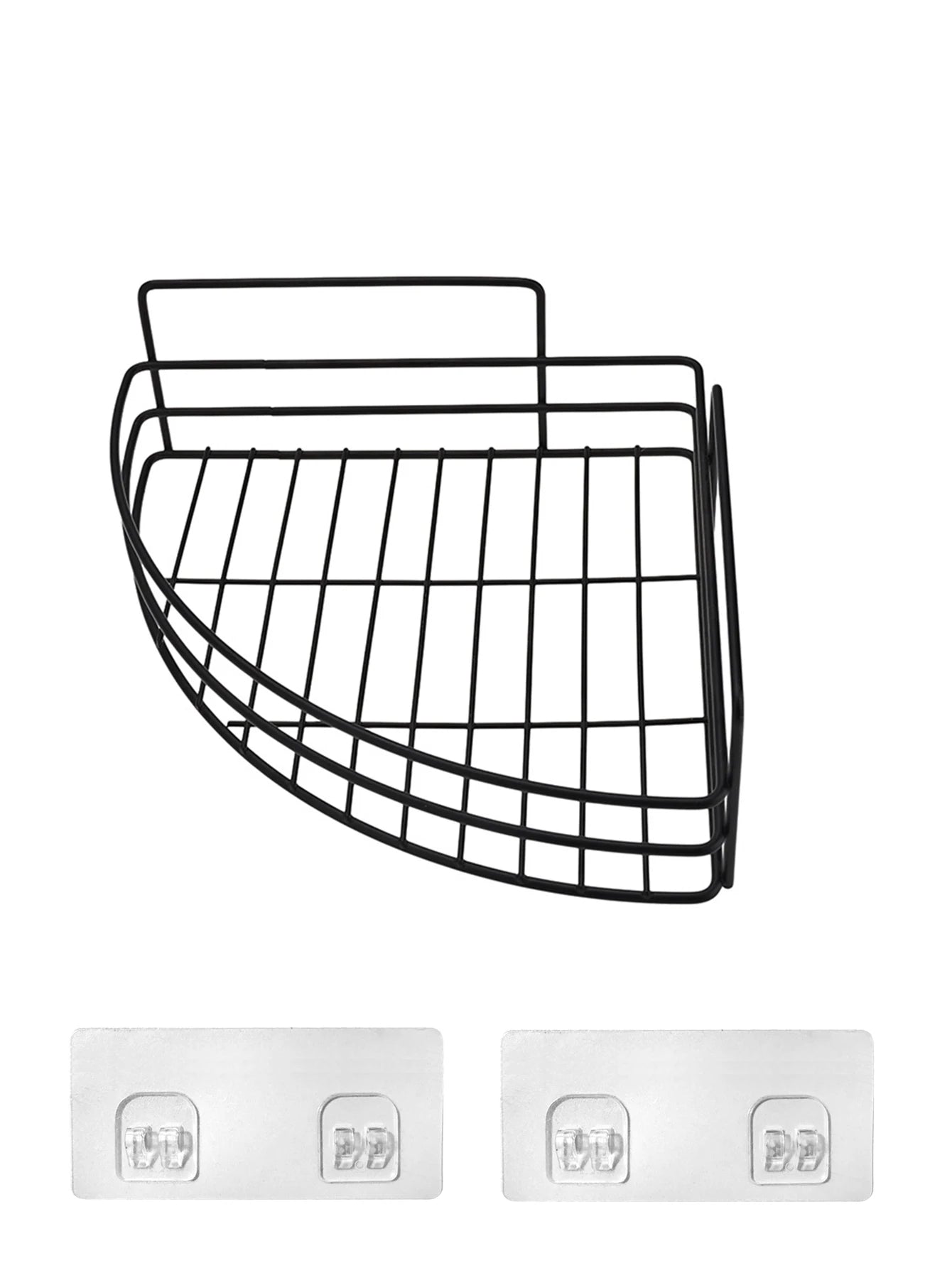 Iron Triangle Rack For Kitchen Bathroom Storage Rack Thickened Love Corner Rack Storage Rack Durable