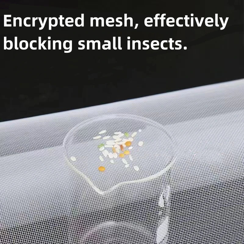 Summer mosquito proof door and window screens, available in various sizes (white)