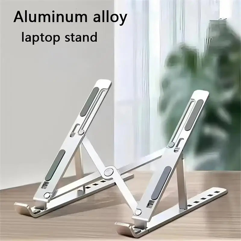 Foldable Laptop Stand Position Adjustable Portable Notebook Support Base Holder Aluminium alloy For Laptop Accessories