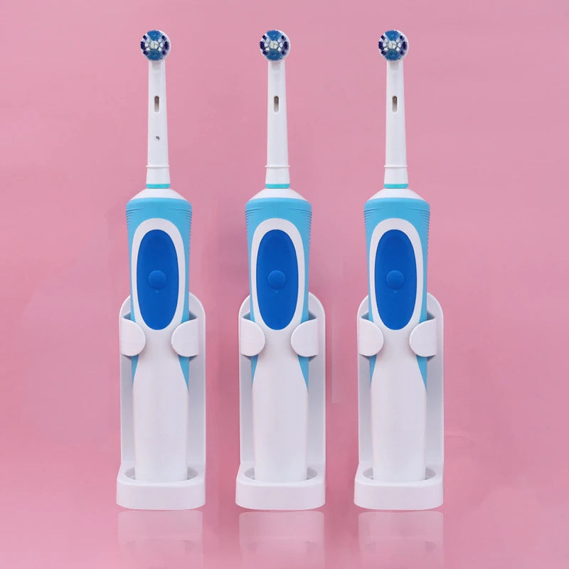 Traceless Toothbrush Holder Bath Wall-Mounted Electric Toothbrush Holders Adults Toothbrush Stand Hanger Bathroom Accessories