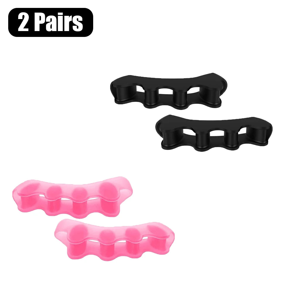 Toe Separators Doctor Recommended Correct Foot and Bunion Pain,Plantar Fasciitis Toe Straightener to Improve Functional Mobility
